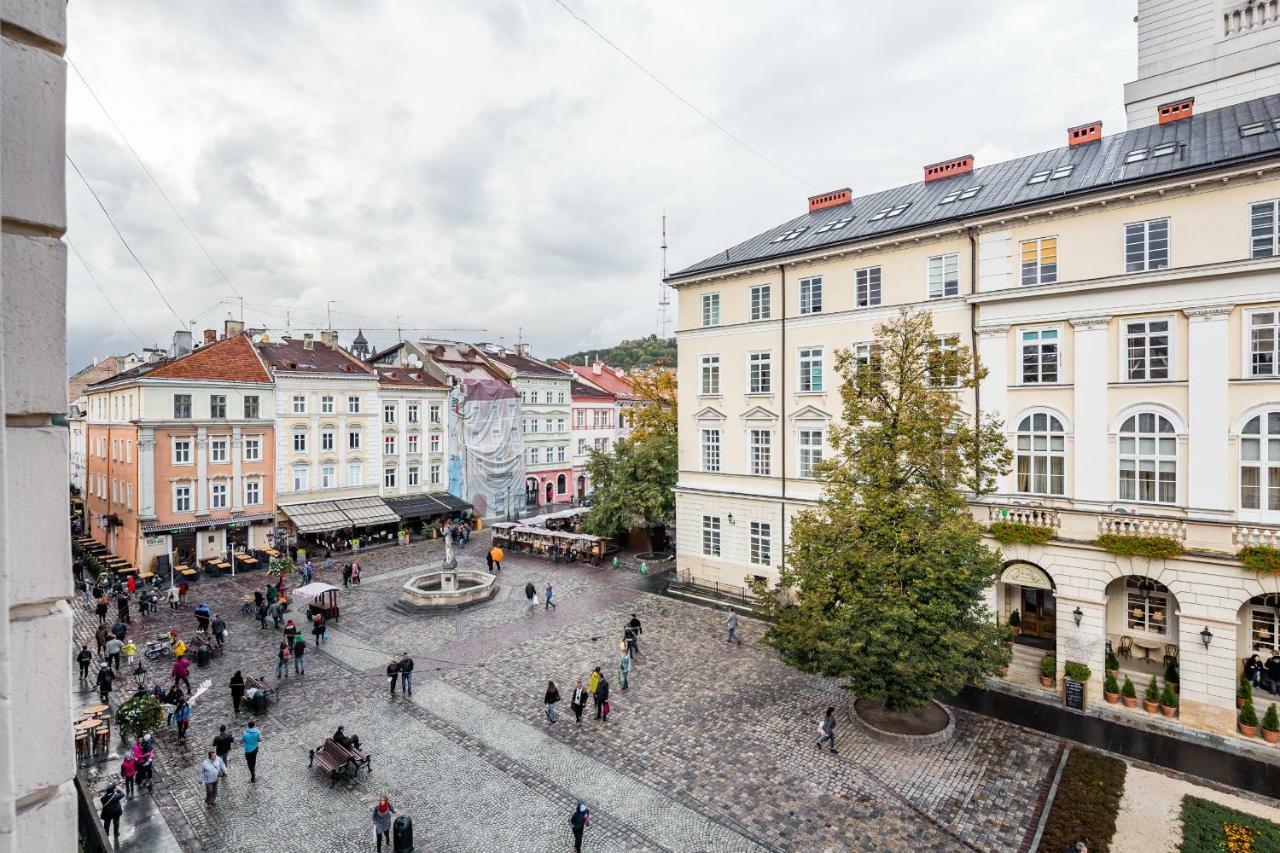 Romari Rynok Sguare Vip Apartment Lviv Exterior photo